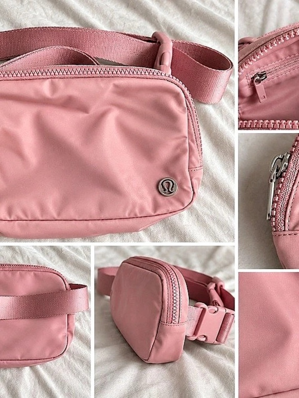 lululemon Everywhere Belt Bag 1L Pink Crossbody Bag